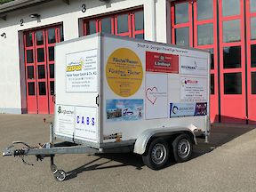 Artikelvorschaubild Feuerwehranhänger - Sponsoringprojekt
